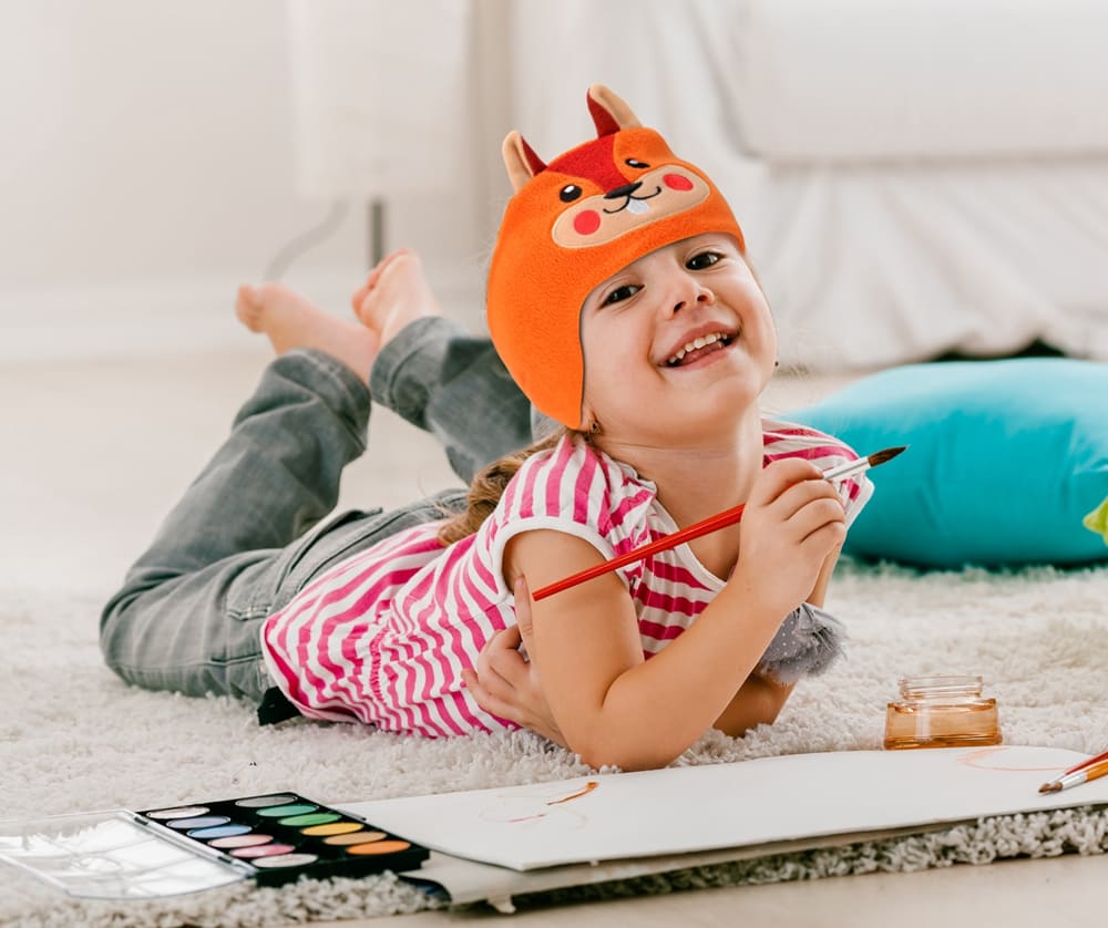 ikat kepala anak dengan bluetooth untuk masker tidur anak, alat bantu dengar untuk tidur