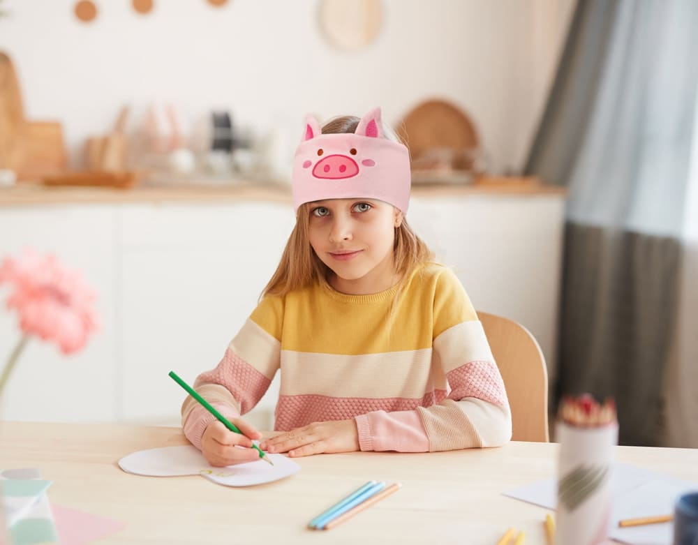 masker tidur bluetooth anak untuk tidur kepala lebih nyenyak