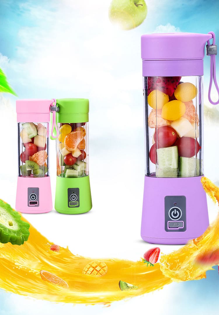 Pembuat smoothie portabel mini dengan mixer usb yang kuat