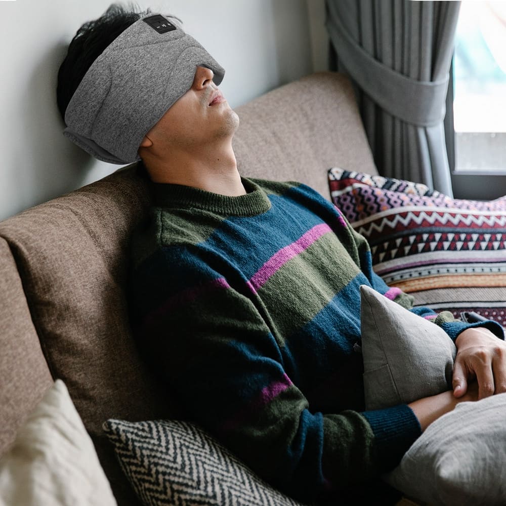 Masker mata headphone tidur melawan kebisingan untuk kualitas tidur