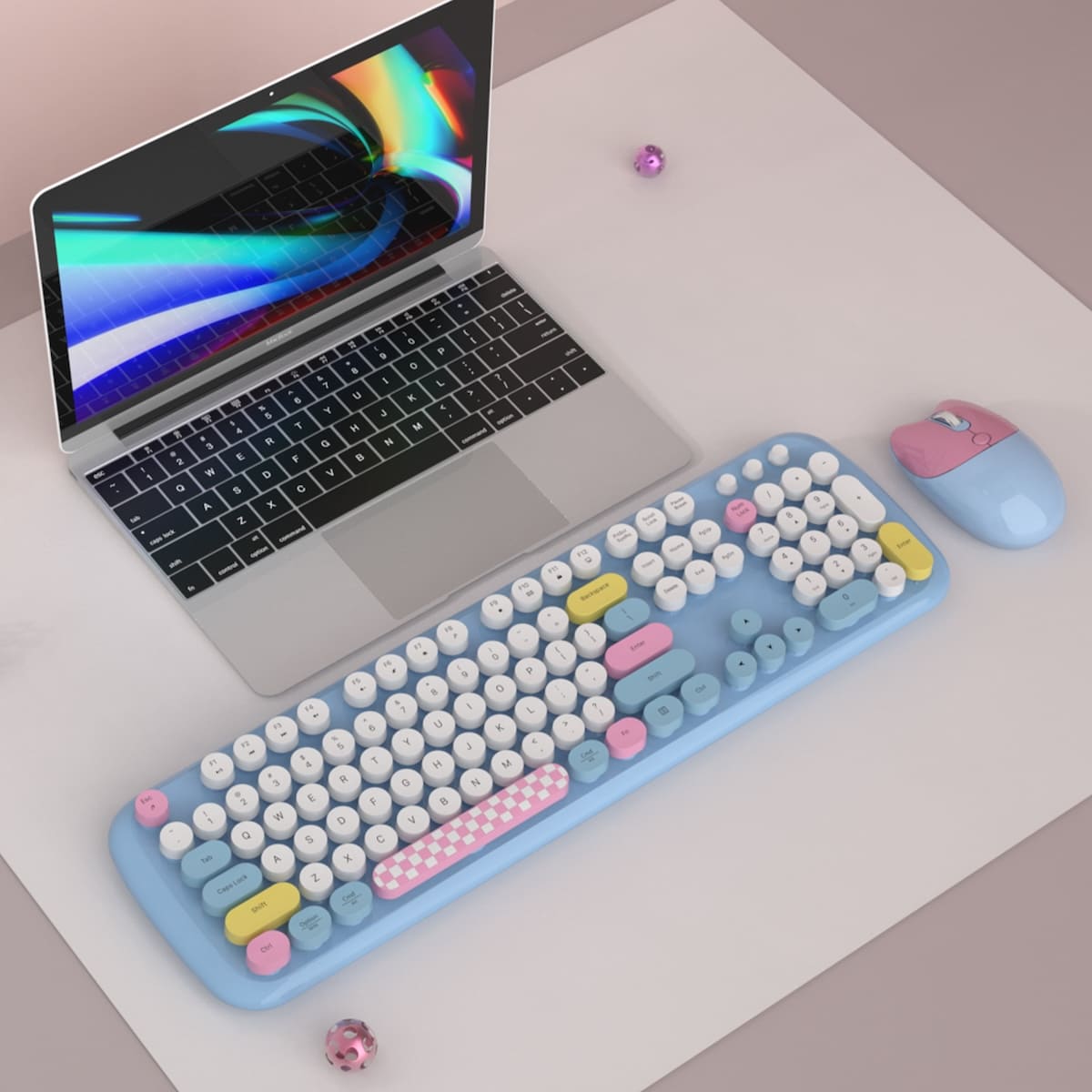 Keyboard dan mouse nirkabel